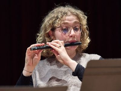 Guildhall piccolo player